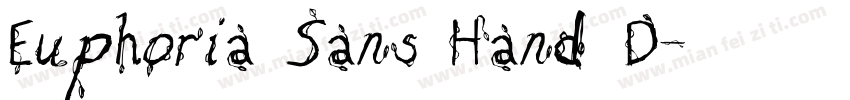 Euphoria Sans Hand D字体转换